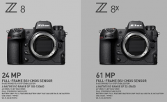 Nikon Z8和Z8x突然现身 配备全片