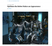 特斯拉人形机器人自己造自己
