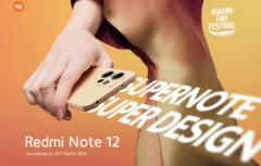 小米Redmi Note 12 4G手机即将发布